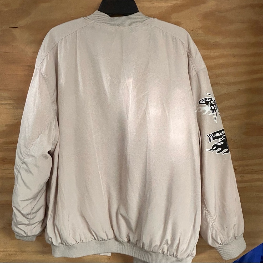 H&M Divided Cream Bomber Jacket - Picture 12 of 14